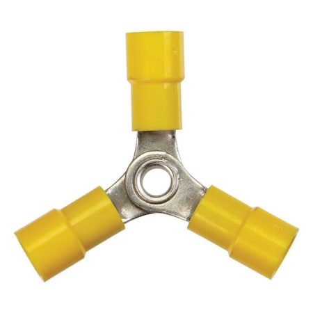 Jandorf Jandorf 12-10 Ga. Insulated Wire Terminal Butt Splice Yellow 2 pk 60818